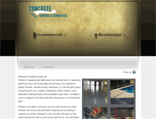 Tablet Screenshot of beautifyconcrete.com